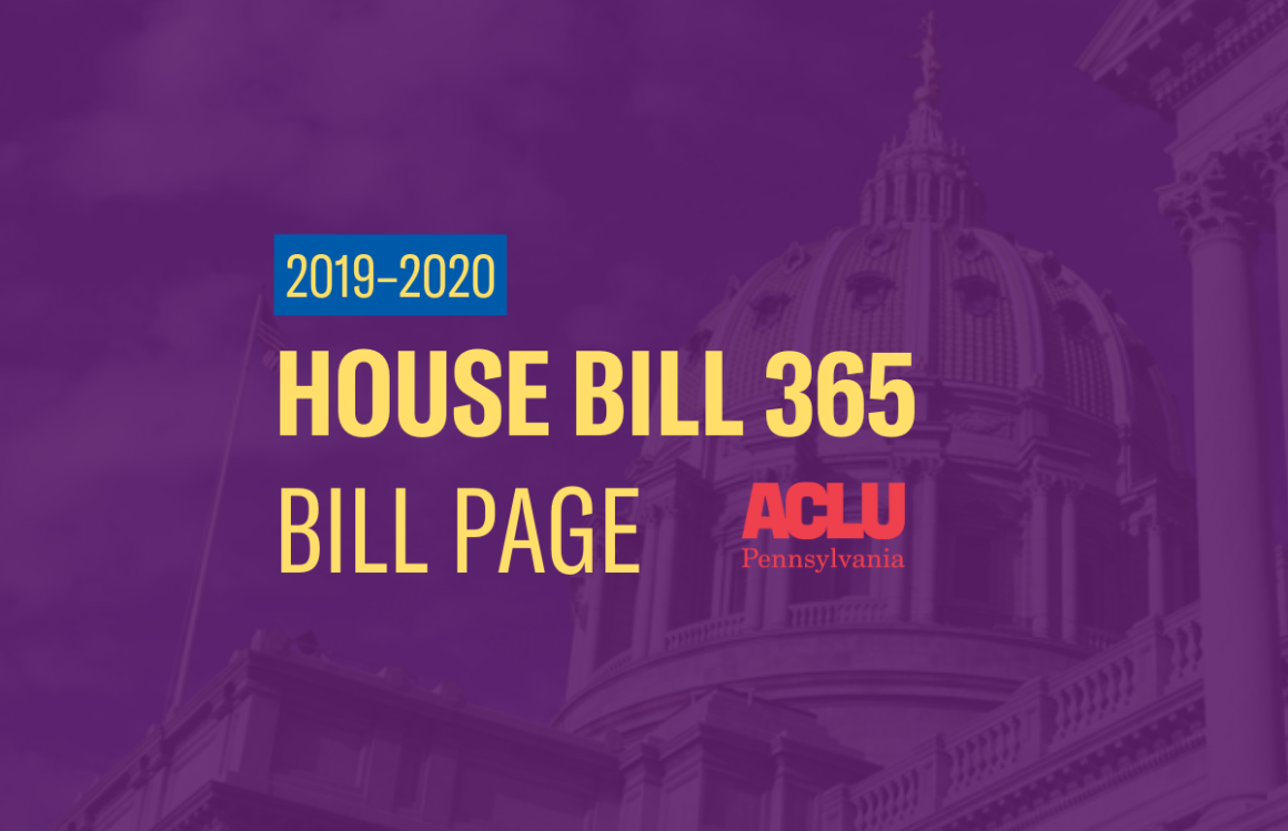 ACLU-PA Bill Page | HB 365