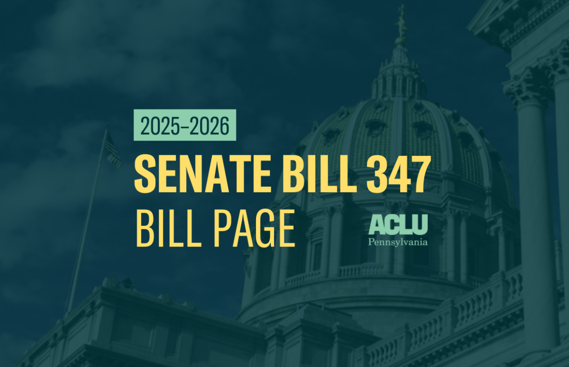 ACLU-PA Bill Page SB 347