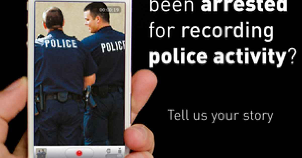 Know Your Rights When Taking Photos And Making Video And Audio Recordings |  Aclu Pennsylvania