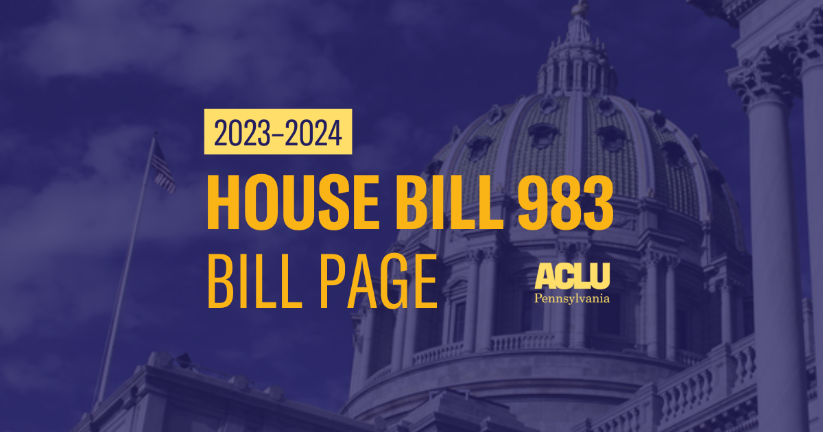 Projet de loi HB 983 : conduite sous l’influence de la marijuana médicale en Pennsylvanie – Soutien de l’ACLU-PA