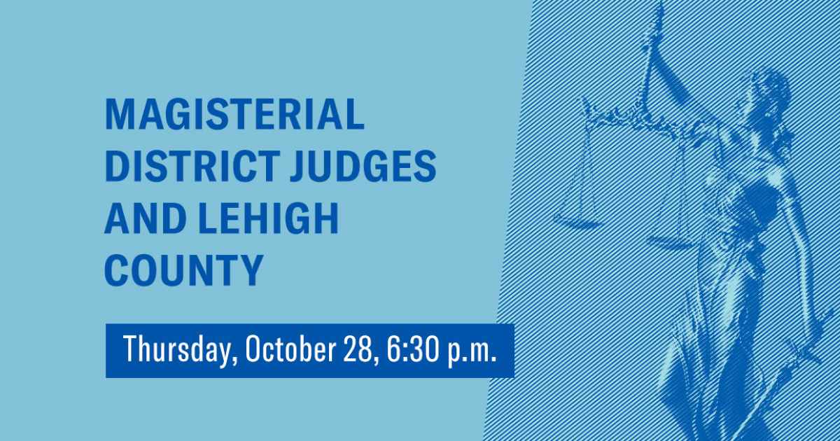 Magisterial District Judges and Lehigh County ACLU Pennsylvania