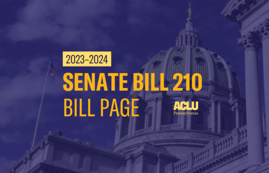 ACLU-PA Bill Page SB 210