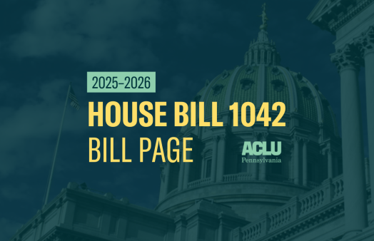 ACLU-PA Bill Page HB 1042