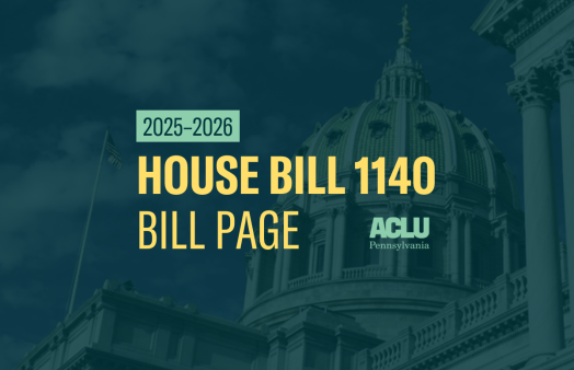 ACLU-PA Bill Page HB 1140