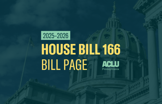ACLU-PA Bill Page HB 166