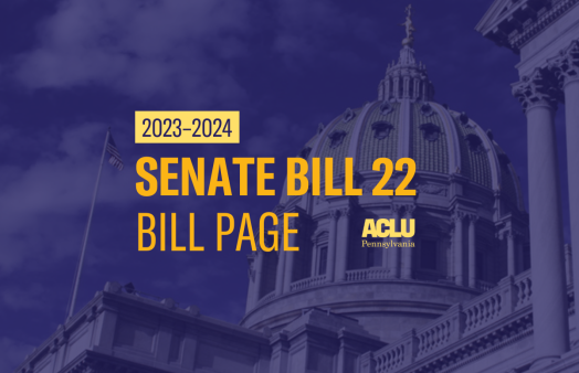 ACLU-PA Bill Page SB 22