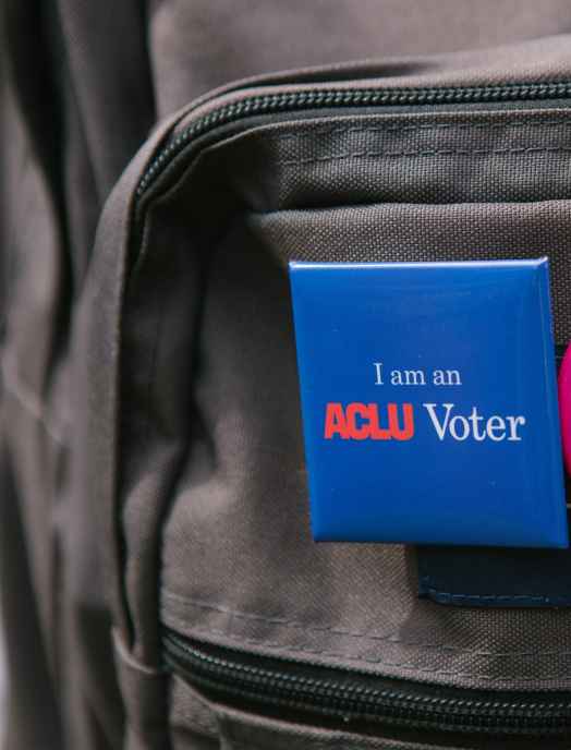 Voter button