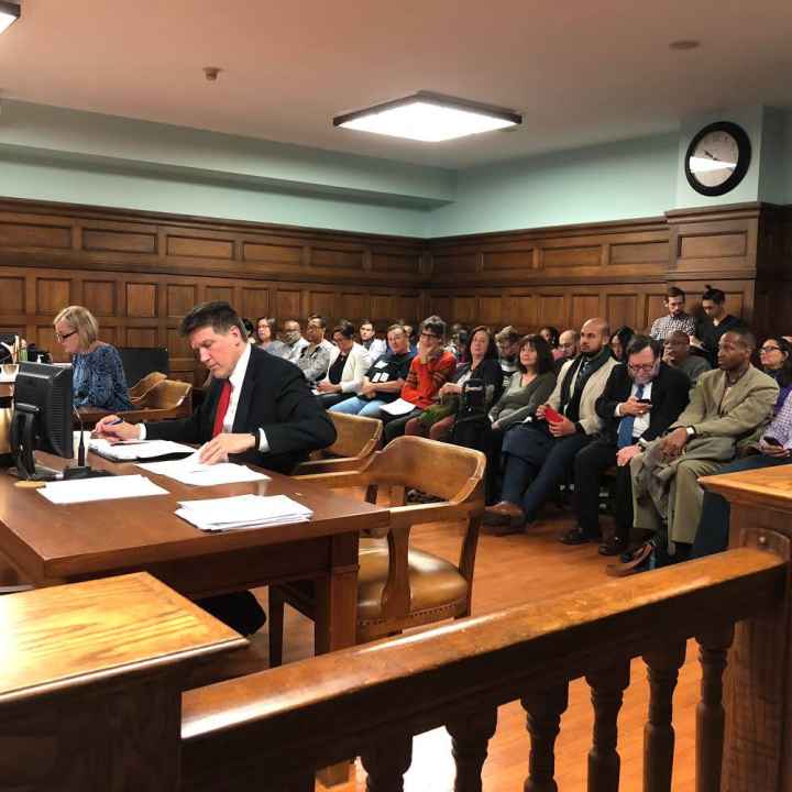 sentencing commission hearing