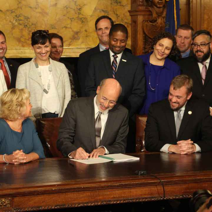 Governor Wolf signs Act 77